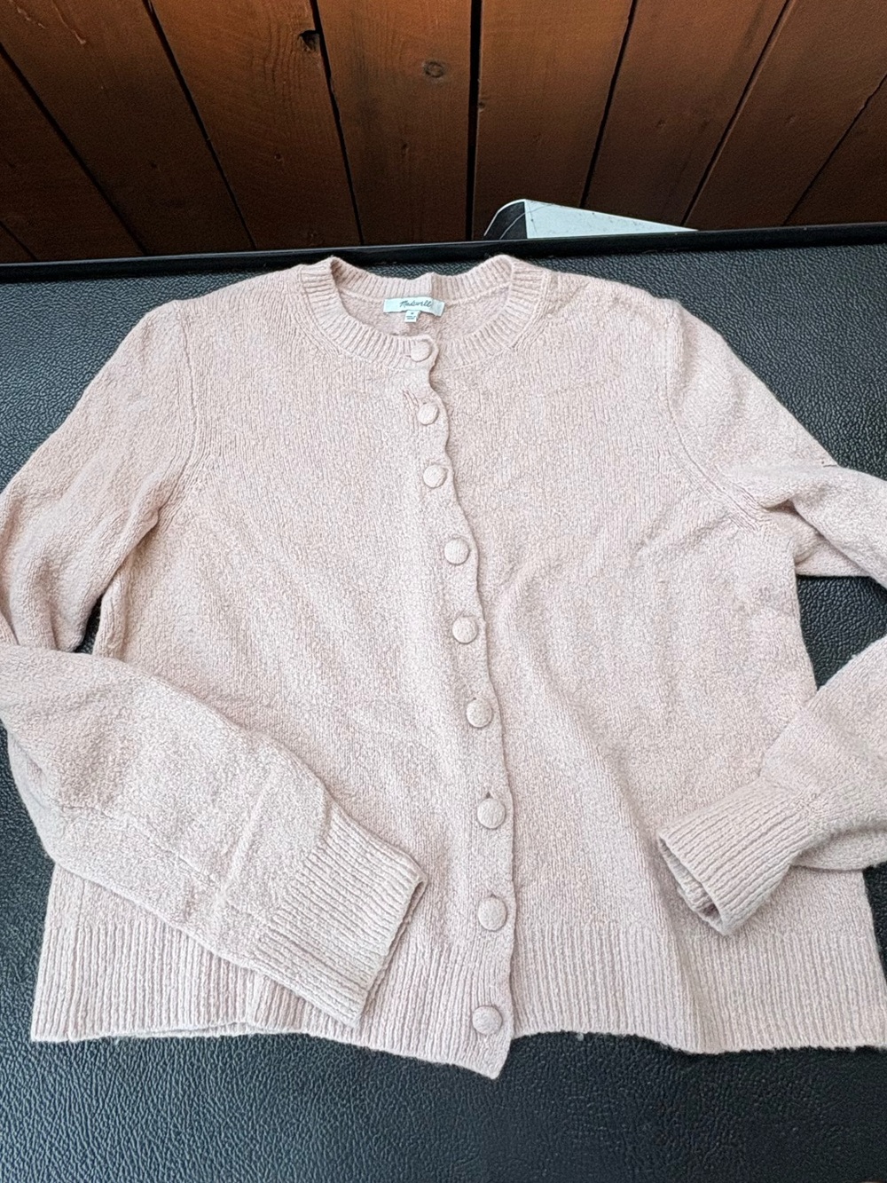 Madewell light pink sweater